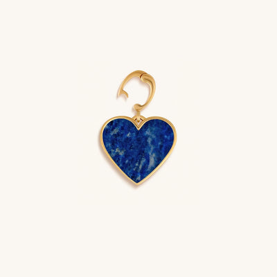 Love’s Wisdom Lapis Lazuli Heart Charm