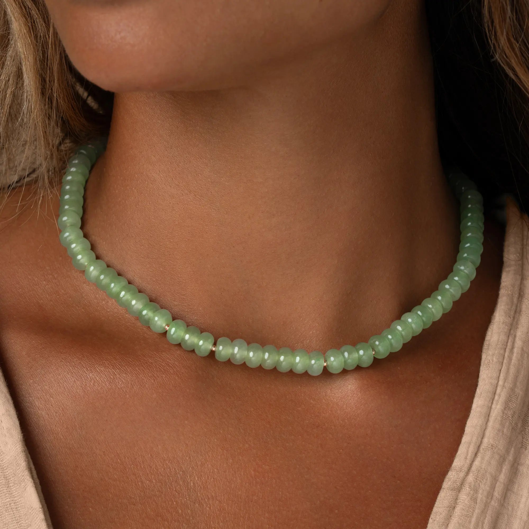 Fortune’s Path Jade Lucky Coin Necklace