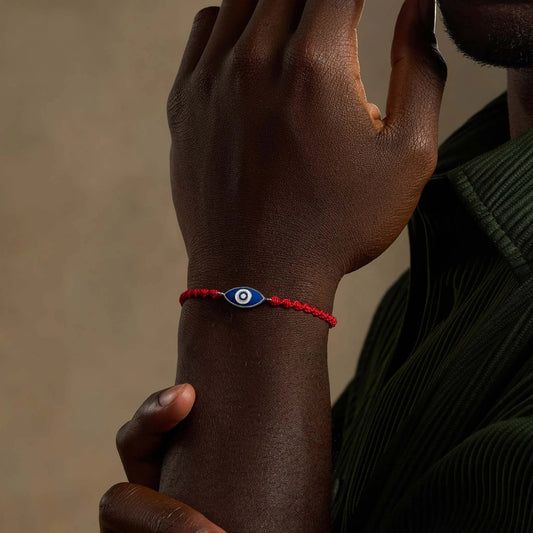 Everlasting Strength Evil Eye Red String Bracelet
