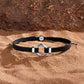 Sacred Abundance Men’s Black String Bracelet