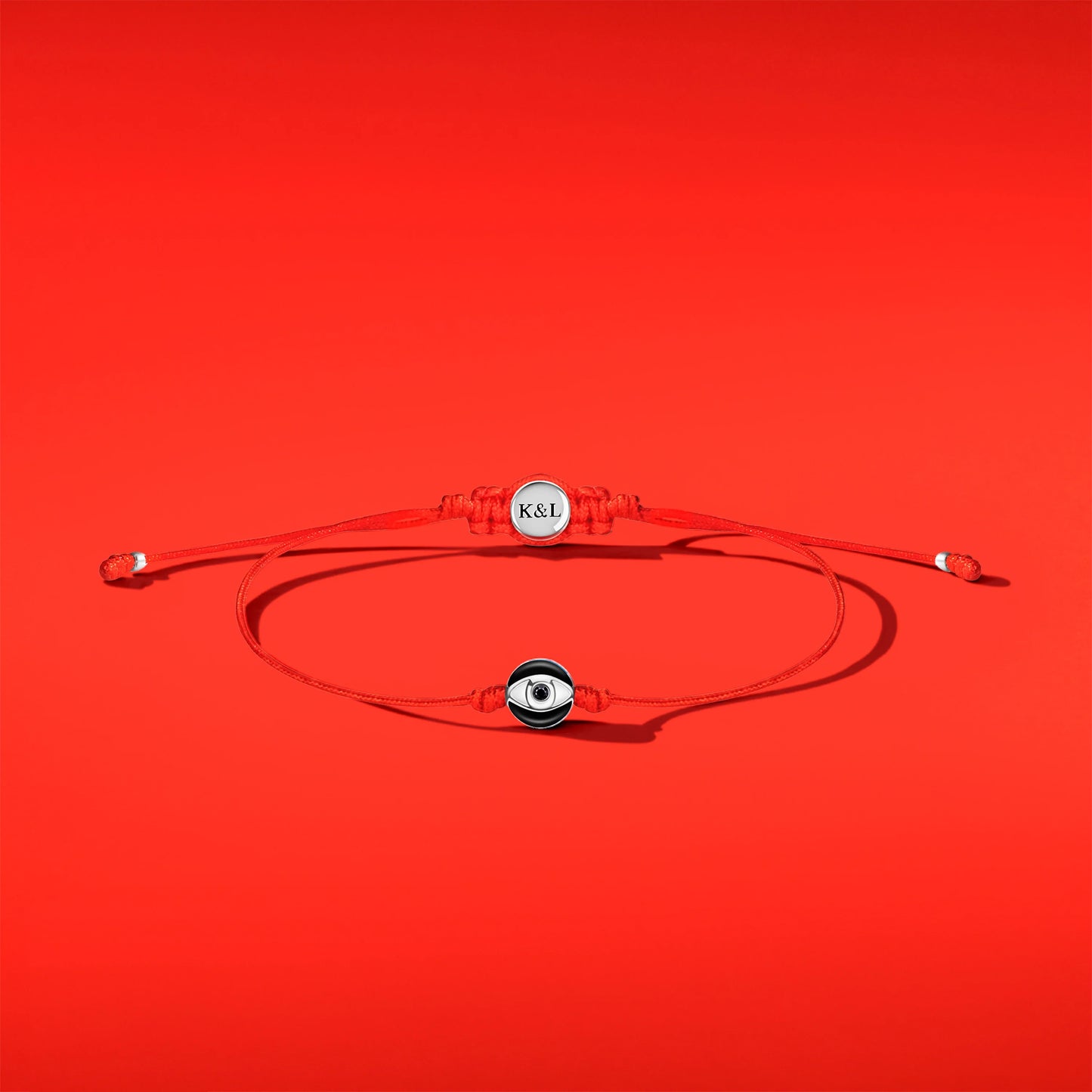 Fierce Protector - Evil Eye Red String Bracelet