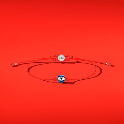 Spiritual Freedom - Evil Eye Red String Bracelet