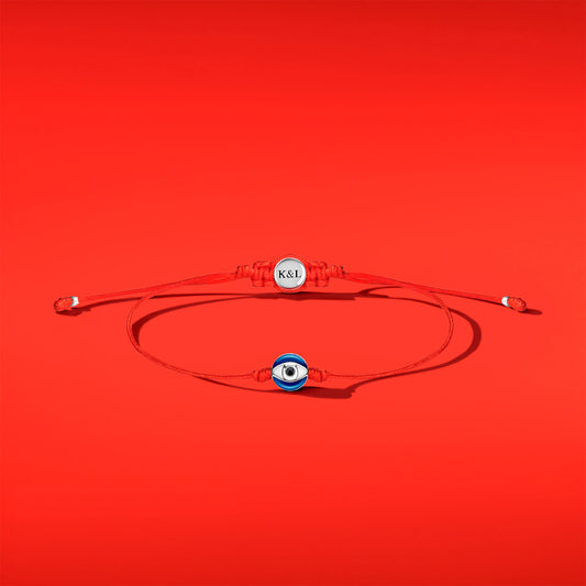 Spiritual Freedom - Evil Eye Red String Bracelet