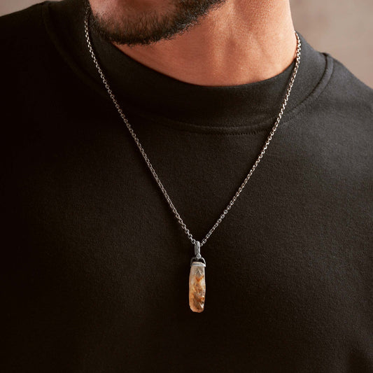Sunny Skies - Citrine Crystal Charm