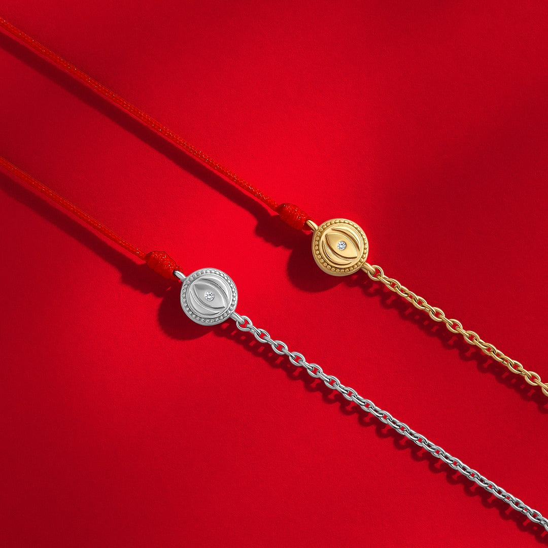 Radiant Safeguard Red Evil Eye Bracelet