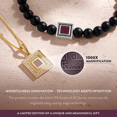 Eternal Script Quran Nano Chip Necklace