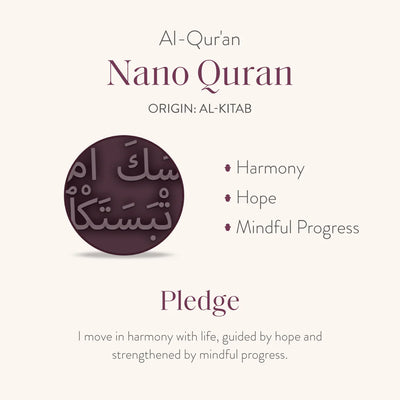 Eternal Script Quran Nano Chip Necklace