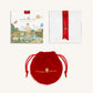 Divinely Blessed Mother of Pearl Star of David Red String Bracelet