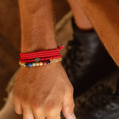 Sacred Protection - Red String Evil Eye Bracelet