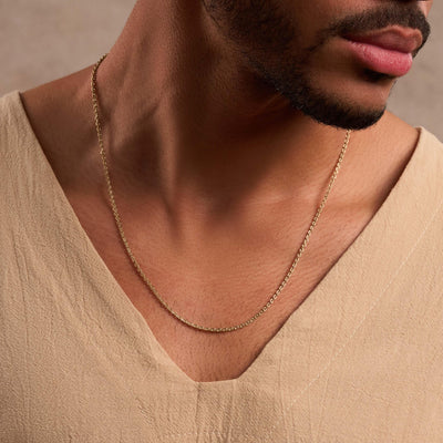 Radiant Harmony Gold Cable Chain