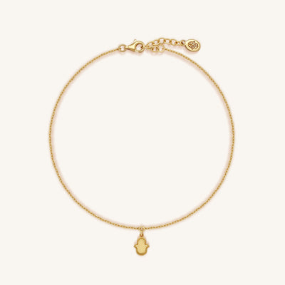 Soulful Tenacity Hamsa Anklet