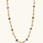 Divine Happiness - Citrine Labradorite Moonstone Wrap