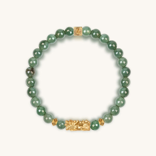 Untamed Spirit - Jade Dragon Feng Shui Bracelet