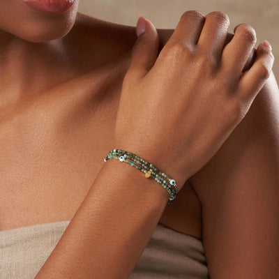 Captivating Spirit - Emerald May Birthstone Wrap