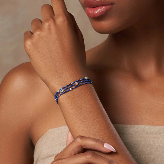 Determined Spirit - Lapis Lazuli September Birthstone Wrap