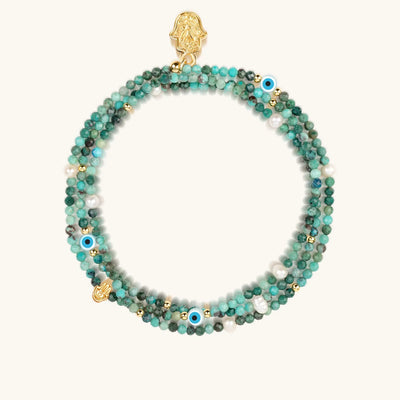 Enlightened Spirit - Turquoise December Birthstone Wrap