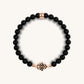 Improved Endurance - Hamsa Black Onyx Bracelet
