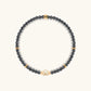 Graceful Resilience - Hematite Lotus Bracelet