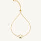 In Full Bloom Diamond Lotus Charm Bracelet