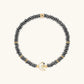 Lunar Sanctuary - Moon & Star Hematite Bracelet