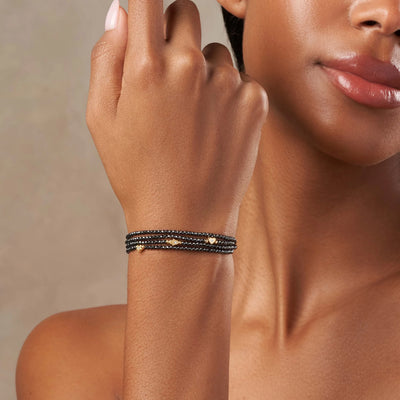 Shining Connection - Hematite Bracelet