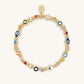 Spiritual Blessings - Enamel Multi Charm Bracelet