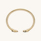 Positive Light - Enamel Hamsa Evil Eye Cuff