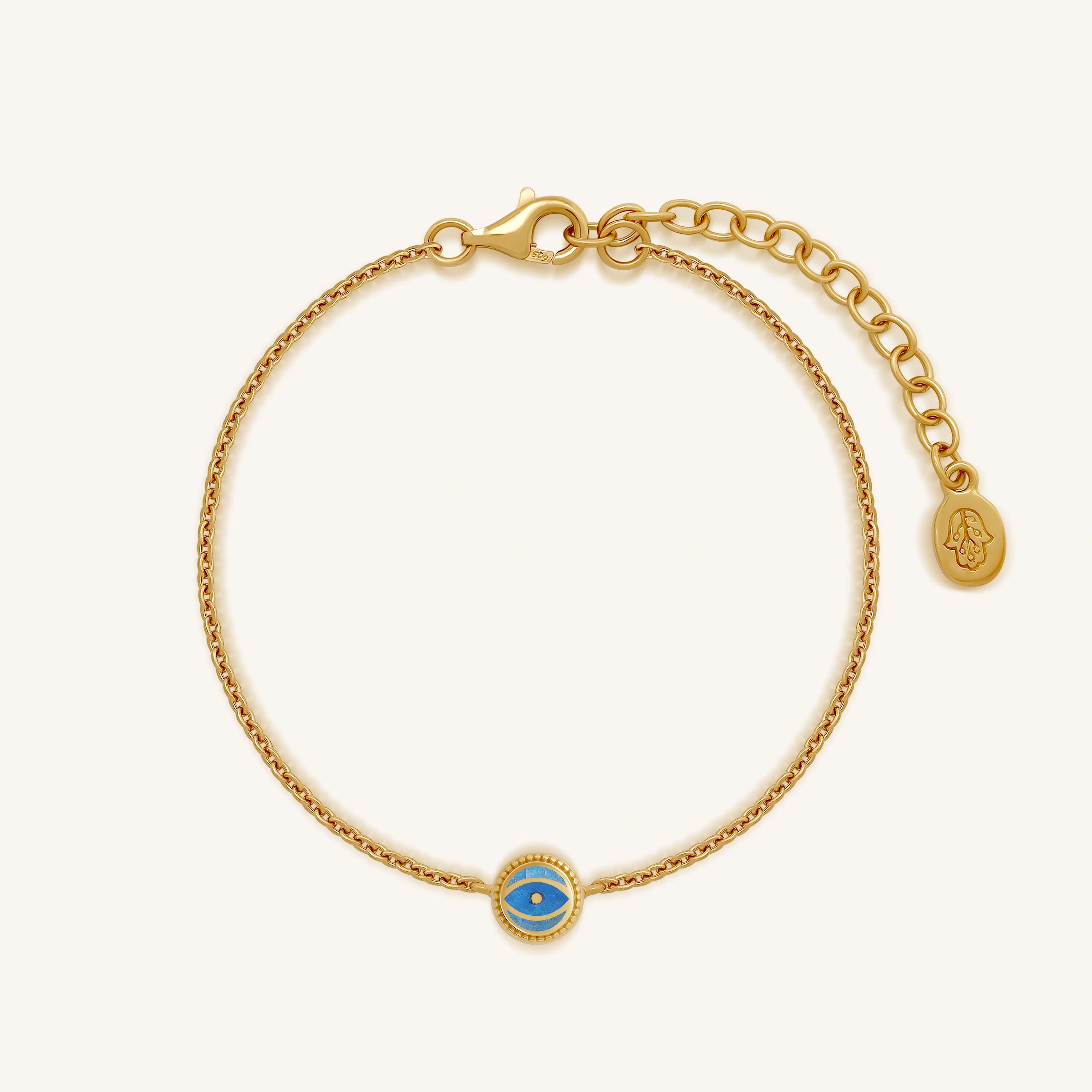 Ocean Whisper - Aquamarine March Birthstone Gold Bracelet