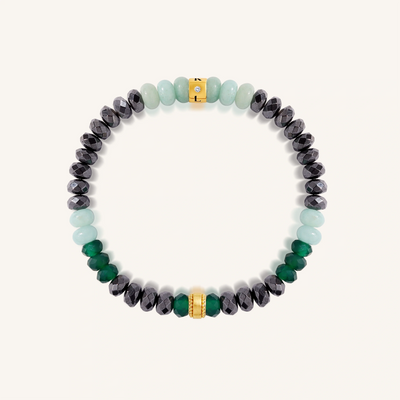 Aurora Essence – Stretch Gemstone Bracelet