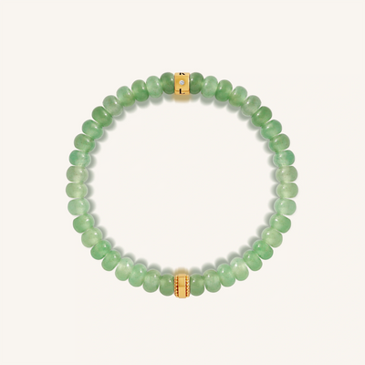 Sacred Balance Jade Stretch Bracelet