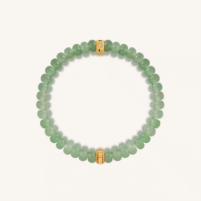 Sacred Balance Jade Stretch Bracelet