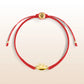 Balanced Outlook - Red String Evil Eye Charm Bracelet