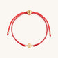 Bright Hope - Red String Star of David Charm Bracelet