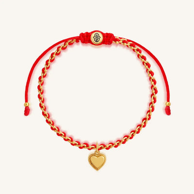 Infinite Love Red String Heart Bracelet