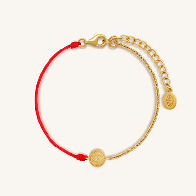 Radiant Safeguard Red Evil Eye Bracelet
