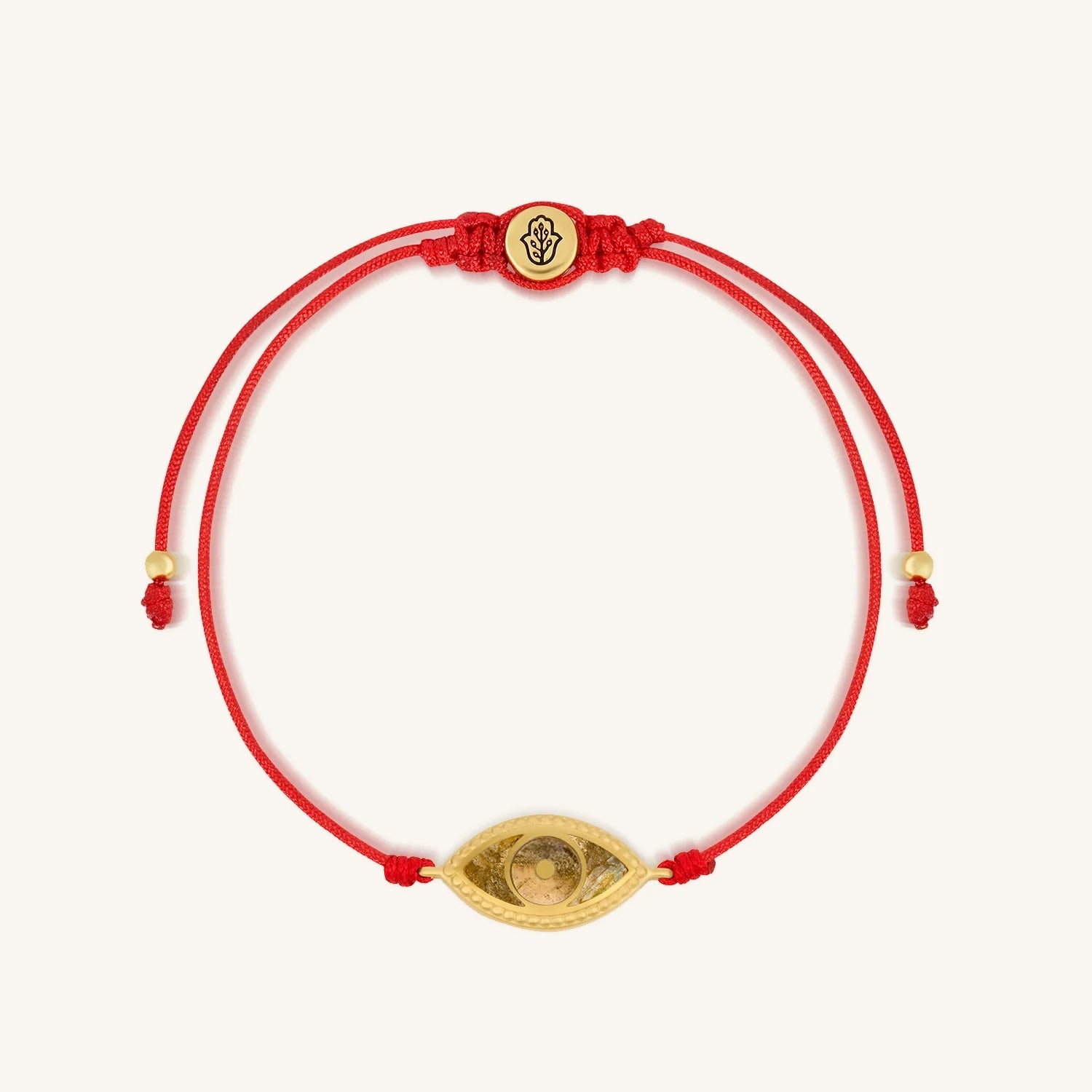 Spirit’s Innovation Evil Eye Peridot Red String Bracelet