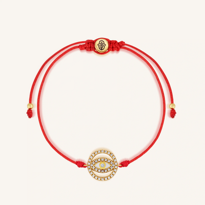 Guardian Spark Evil Eye Red String Bracelet