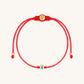 Soothing Shield - Evil Eye Red String Bracelet