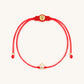 Innocent Guardian - Lotus Red String Bracelet