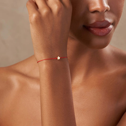 Innocent Guardian - Lotus Red String Bracelet