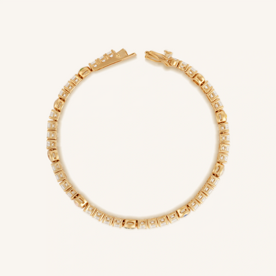 Fortuitous Traveler Multi-Symbol Tennis Bracelet