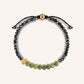 Enlightened Approach - Jade Buddha Hematite Luck Bracelet