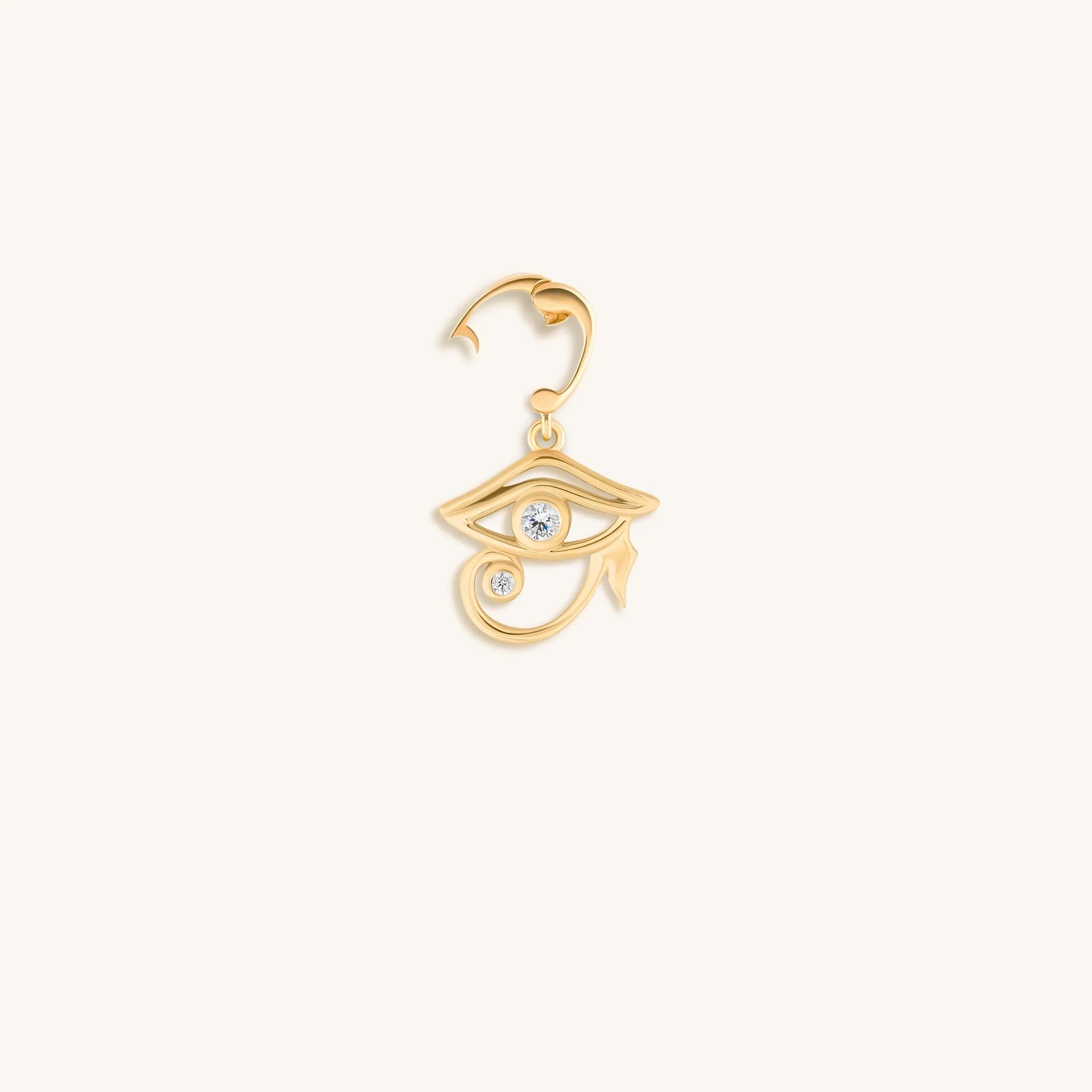 Aligned Vision Eye of Horus Charm