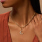 Ethereal Visions Moon & Star Gold Charm
