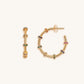 Inner Balance - Multicolor Chakra Hoop Earrings