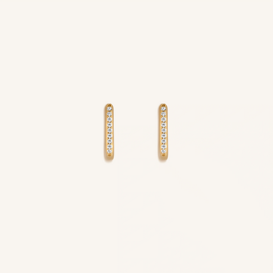 Welcomed Transformation Gold Hoop Earrings