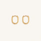 Karmic Cycles Gold Earrings