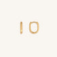 Karmic Cycles Gold Earrings