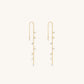 Divine Whispers Threader Earrings