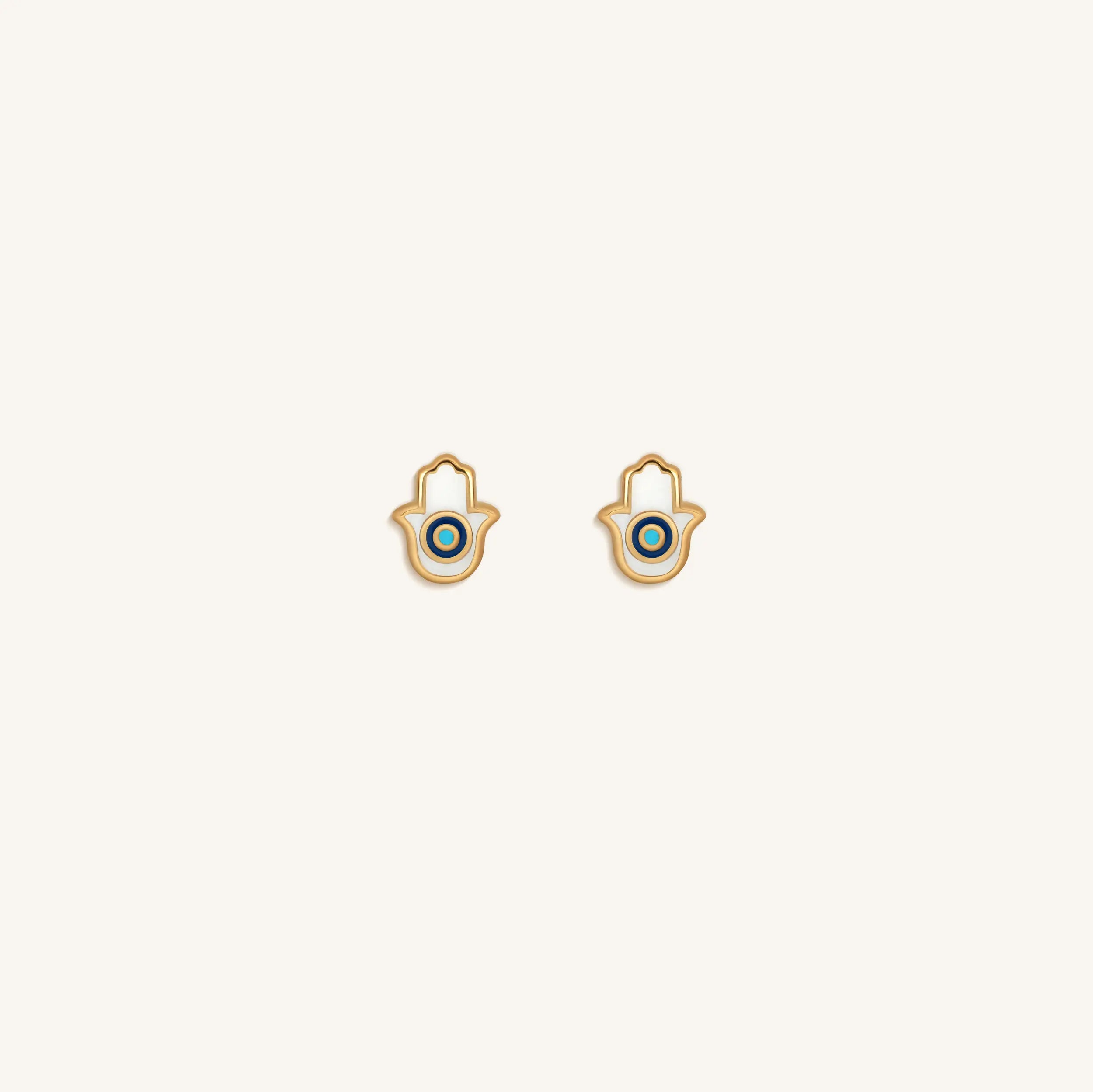 Forever Guided Hamsa Earrings